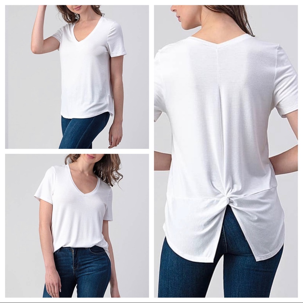 The Eco-Friendly Emma Tee in White